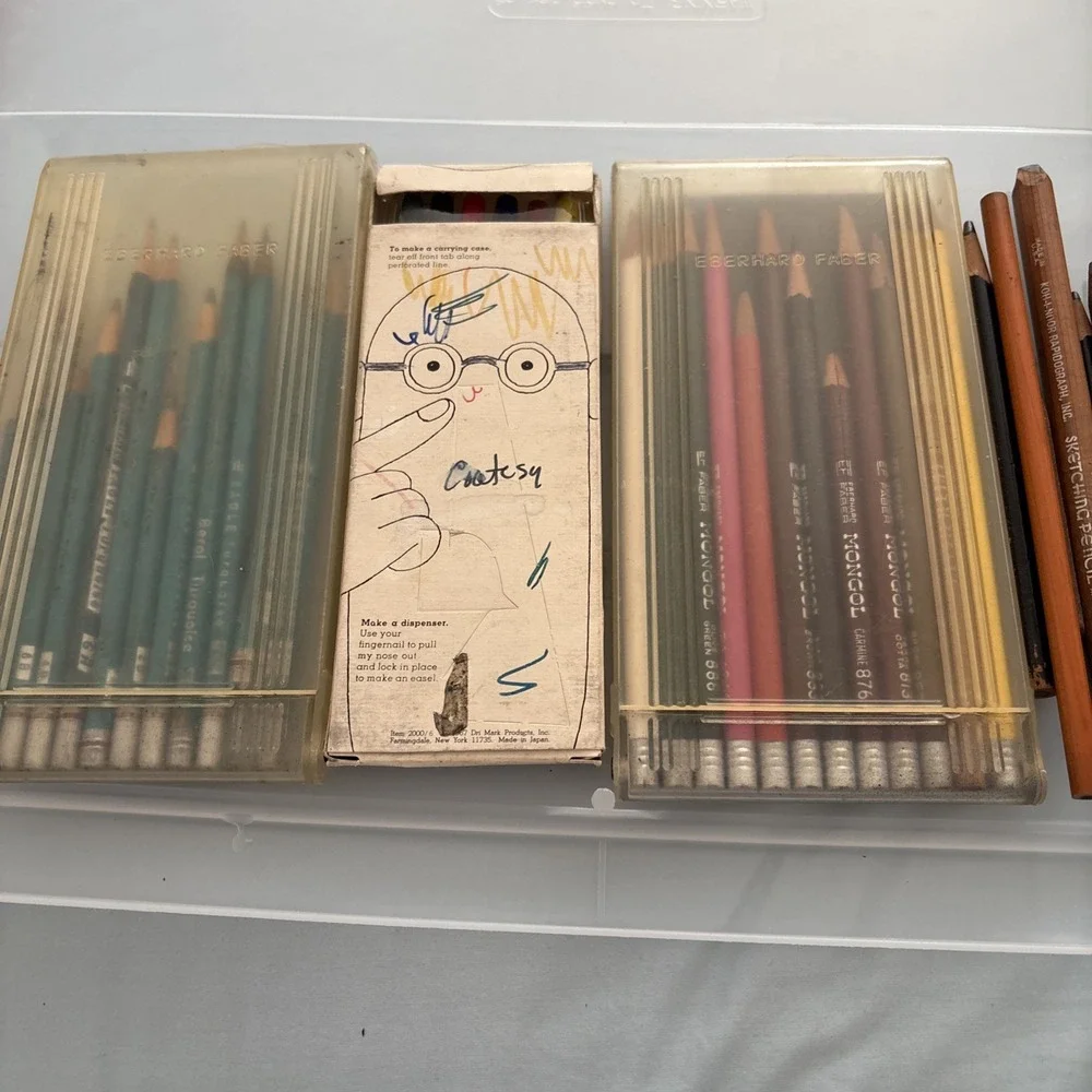 Huge Lot 40+ Vintage‎ Mechanical Pencil Leads Koh-I-Noor, Eagle, markers Japan